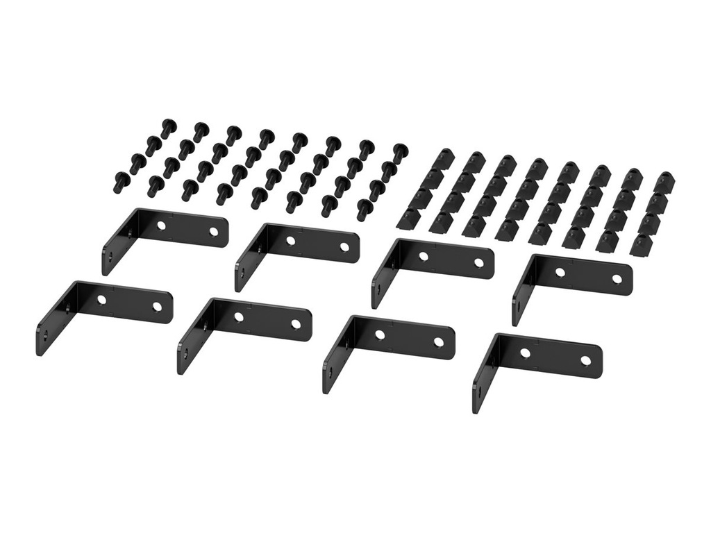 APC NetShelter - Rack Bracket - Schwarz (Packung mit 8)