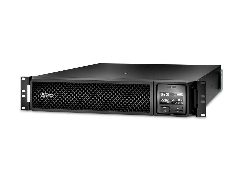 APC Smart-UPS SRT 3000VA RM - USV (Rack - einbaufähig) - Wechselstrom 208/230 V - 2700 Watt - 3000 VA - USB - Ausgangsanschlüsse: 10 - 2U - 48.3 cm (19")