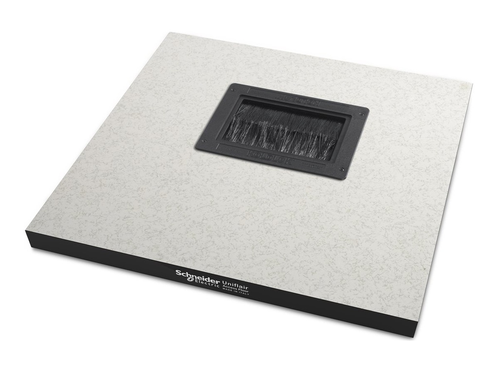 APC KoldLok Raised Floor Grommet Integral - Kabeleingangsbürste - TAA-konform (Packung mit 10)