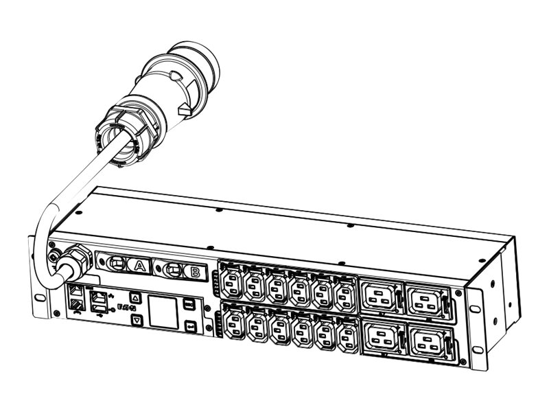 Eaton ePDU G3 Metered Input - Stromverteilungseinheit (Rack - einbaufähig)