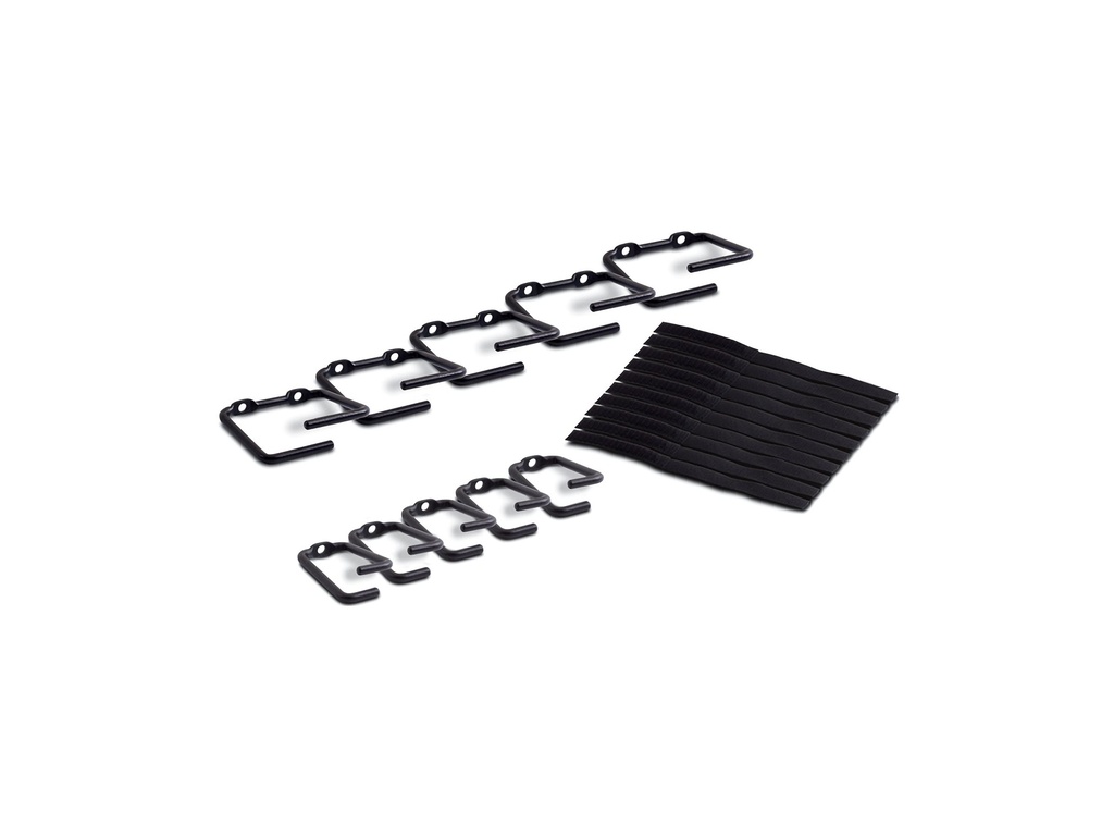 APC Kabelmanagementring (Packung mit 10) - für NetShelter ES