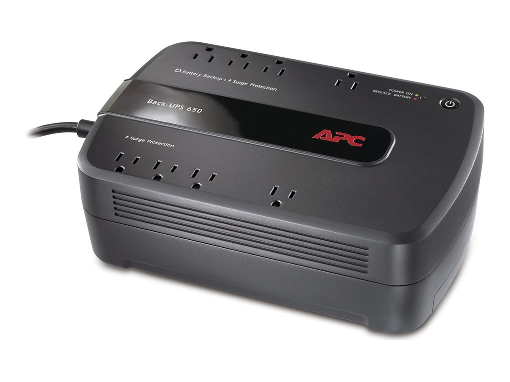APC Back-UPS 650 - USV - Wechselstrom 120 V - 390 Watt