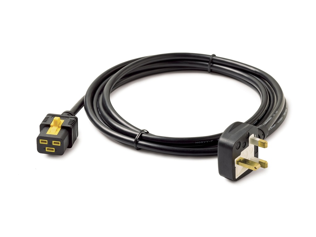 [AP8756] APC Stromkabel - IEC 60320 C19 zu BS 1363A (M)