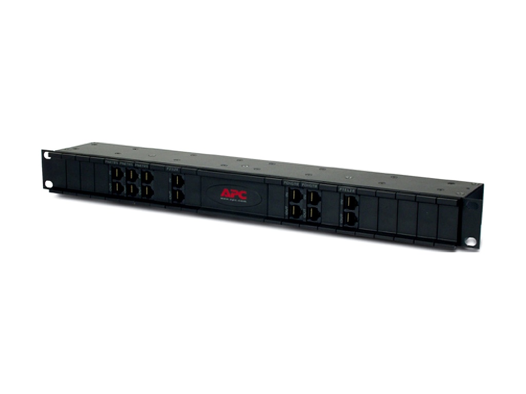 APC Überspannungsschutz (Rack - einbaufähig) - 1U - 48.3 cm (19")