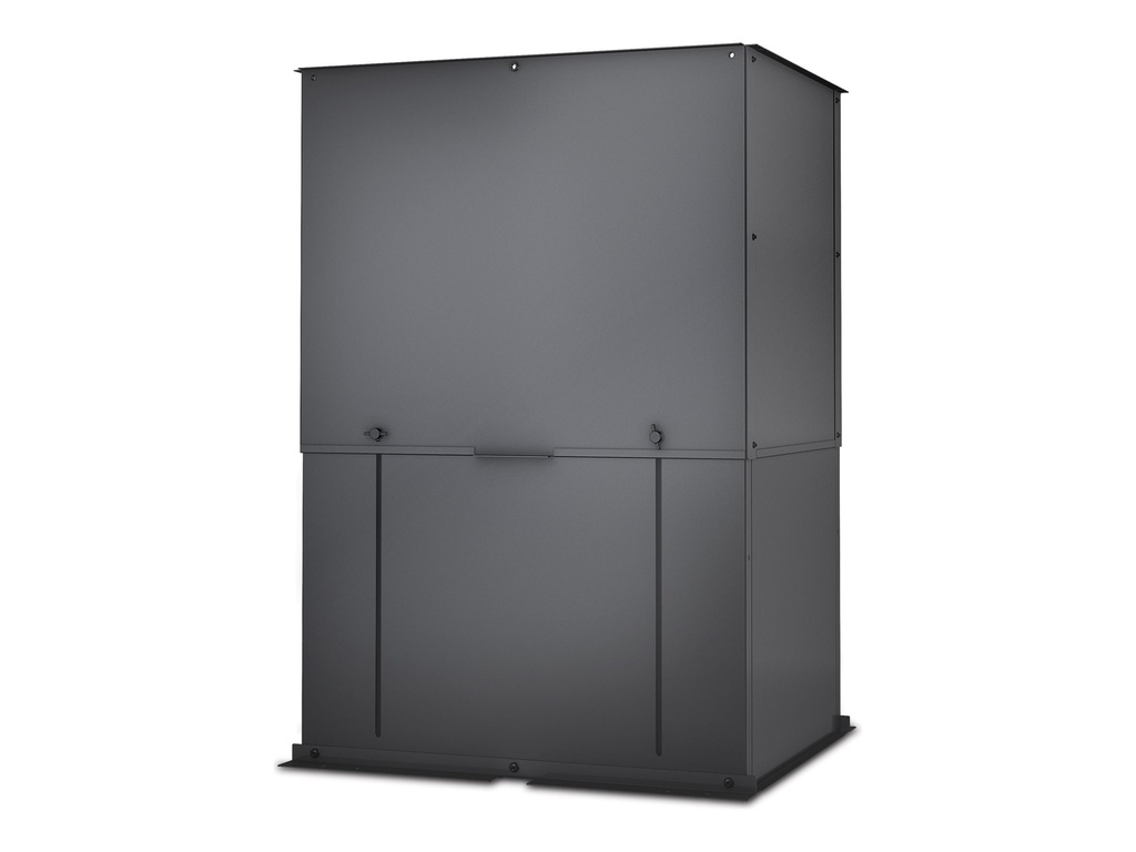 APC Rack-Abluftrohr - Schwarz - für P/N: AR9300SP