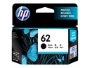 HP 62 - Schwarz - original - Tintenpatrone -