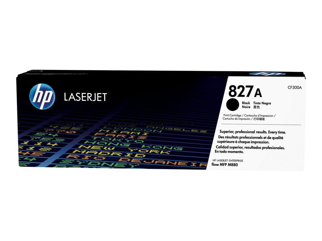 HP 827A - Schwarz - original - LaserJet - Tonerpatrone (CF300A)