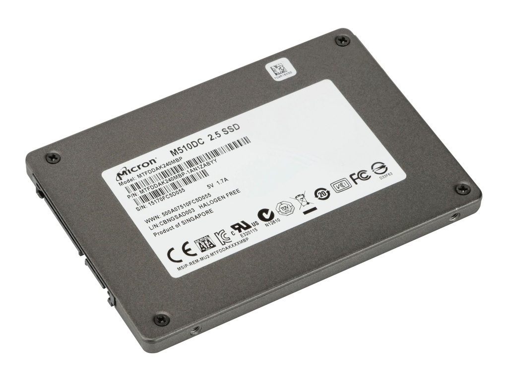 HPE SSD - 480 GB - intern - 2.5" SFF (6.4 cm SFF)