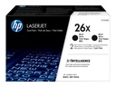 HP 26X - 2er-Pack - Hohe Ergiebigkeit - Schwarz - original - LaserJet - Tonerpatrone (CF226XD)
