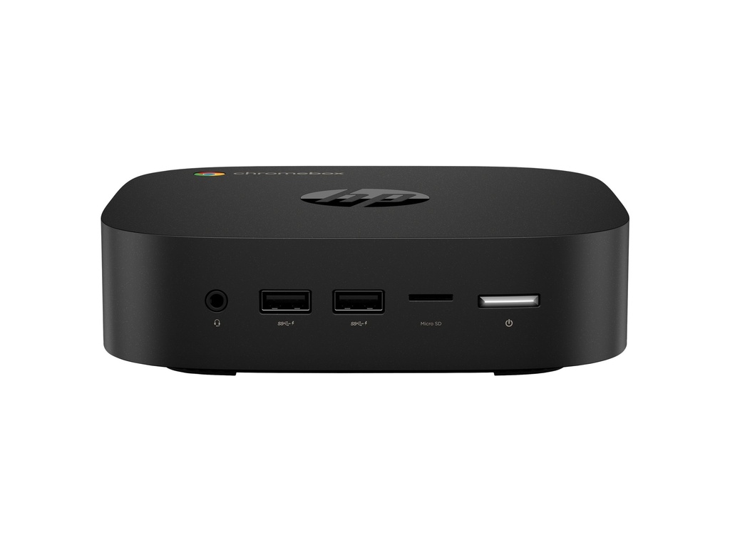 HP Chromebox Enterprise G4 - Mini - 1 x Core i3 i3-1315U - RAM 8 GB - SSD 256 GB - NVMe - UHD Graphics - 1GbE, Wi-Fi 6E, Bluetooth 5.3 - WLAN: 802.11a/b/g/n/ac/ax (Wi-Fi 6E)