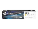 HP 981A - 69 ml - Gelb - original - PageWide