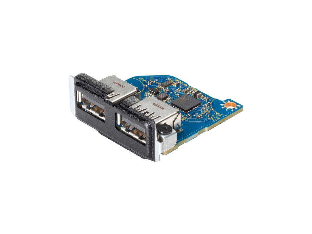 [13L58AA] HP Flex IO V2 Card - 2 x USB 3.1 Gen1 Anschluss - für EliteDesk 800 G6, 805 G6; ProDesk 400 G6 (mini desktop)