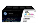 HP 410X - 3er-Pack - Hohe Ergiebigkeit - Gelb, Cyan, Magenta - original - LaserJet - Tonerpatrone (CF252XM)
