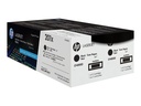 HP 201X - 2er-Pack - Hohe Ergiebigkeit - Schwarz - original - LaserJet - Tonerpatrone (CF400XD)