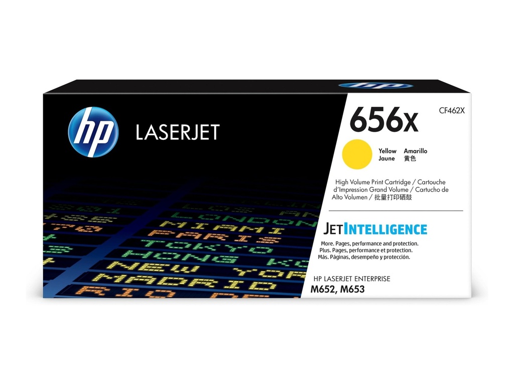 HP 656X - Hohe Ergiebigkeit - Gelb - original - LaserJet - Tonerpatrone (CF462X)