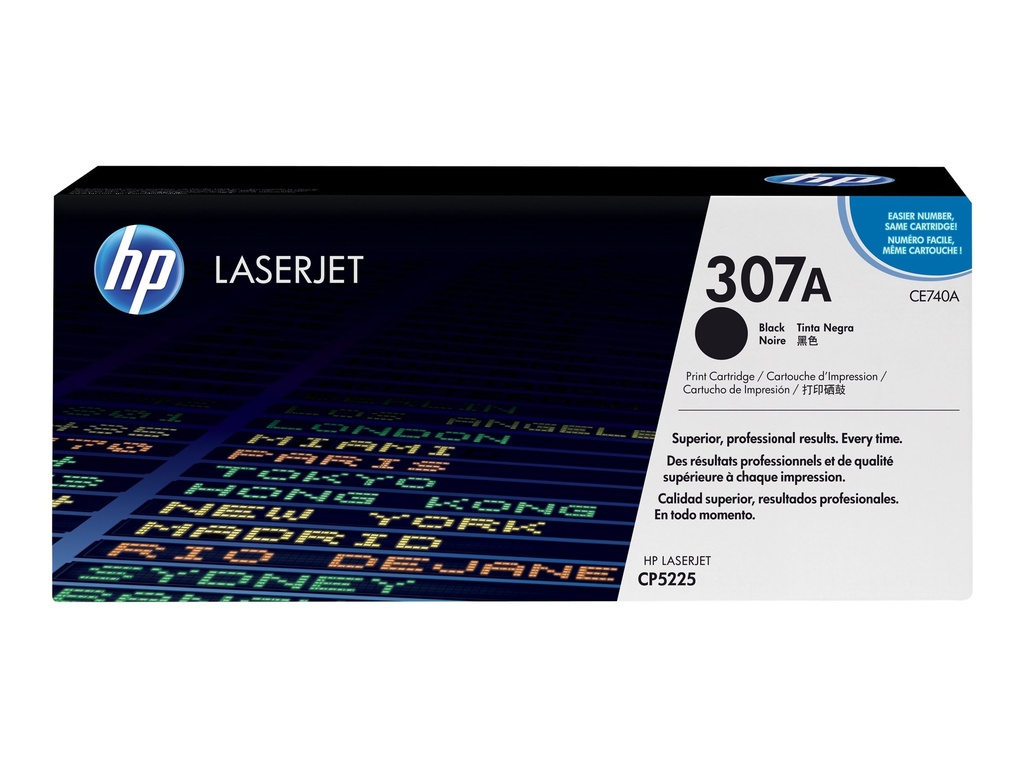 HP 307A - Schwarz - original - LaserJet - Tonerpatrone (CE740A)