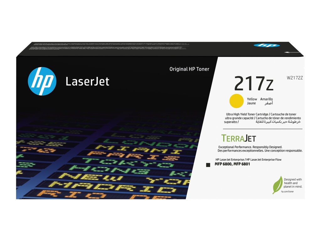 HP 217Z - Ultra High Yield - Gelb - original - LaserJet - Tonerpatrone (W2172Z)