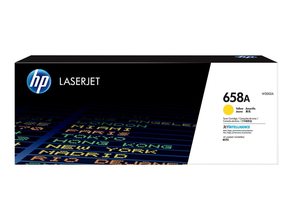 HP 658A - Gelb - original - LaserJet - Tonerpatrone (W2002A)