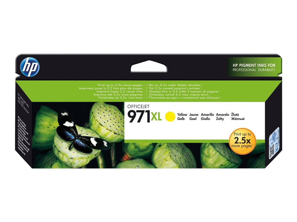 HP 971XL - Hohe Ergiebigkeit - Gelb - original