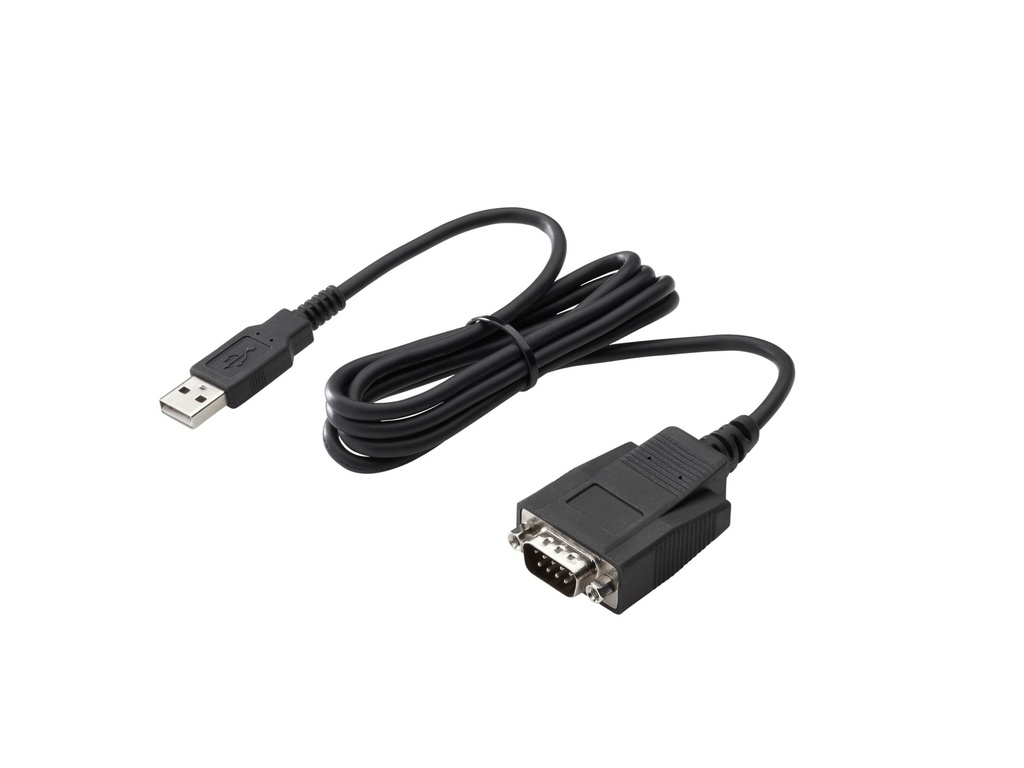 HP  Serieller Adapter - USB - RS-232 x 1 - Schwarz