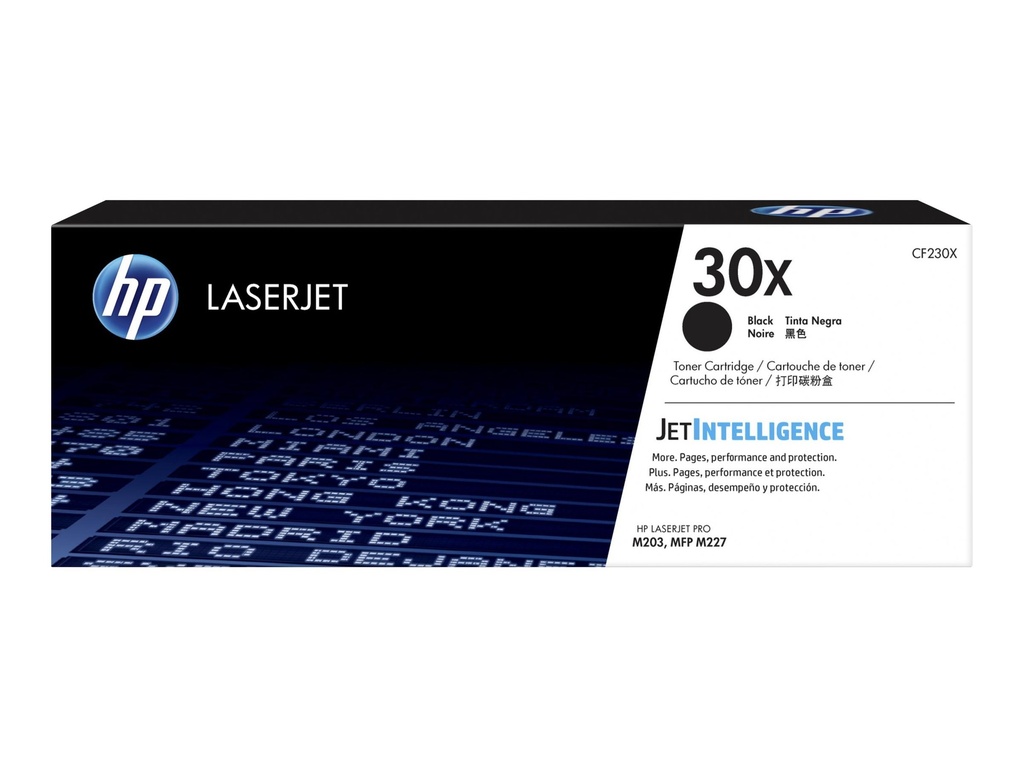 HP 30X - Schwarz - original - LaserJet - Tonerpatrone (CF230X)