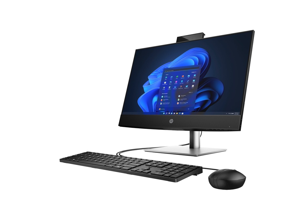 HP ProOne 440 G9 - All-in-One (Komplettlösung) - Core i7 i7-14700T / 1.3 GHz - RAM 16 GB - SSD 512 GB - NVMe - UHD Graphics 770 - 1GbE, Wi-Fi 6E, Bluetooth 5.3 - WLAN: 802.11a/b/g/n/ac/ax (Wi-Fi 6E)