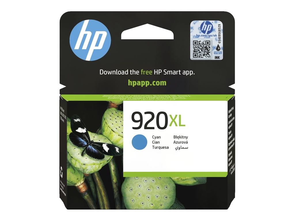 HP DeskJet 920XL - Tintenpatrone Original - Cyan - 6 ml