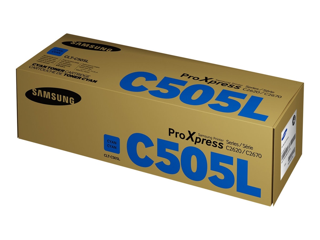 HP CLT-C505L - Hohe Ergiebigkeit - Cyan - original - Tonerpatrone (SU035A)