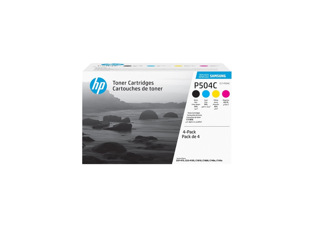 HP CLT-P504C - 4er-Pack - Schwarz, Gelb, Cyan, Magenta - original - Tonerpatrone (SU400A)