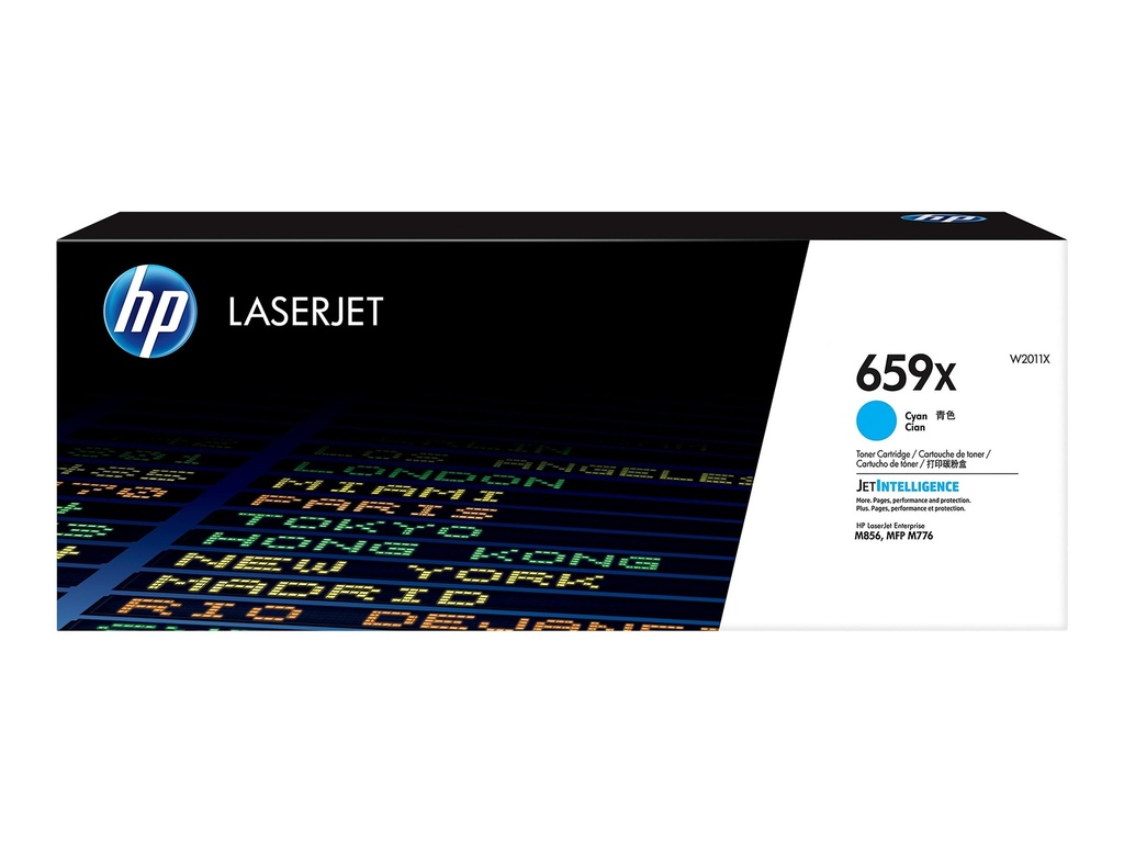 HP 659X - Cyan - original - LaserJet - Tonerpatrone (W2011X)