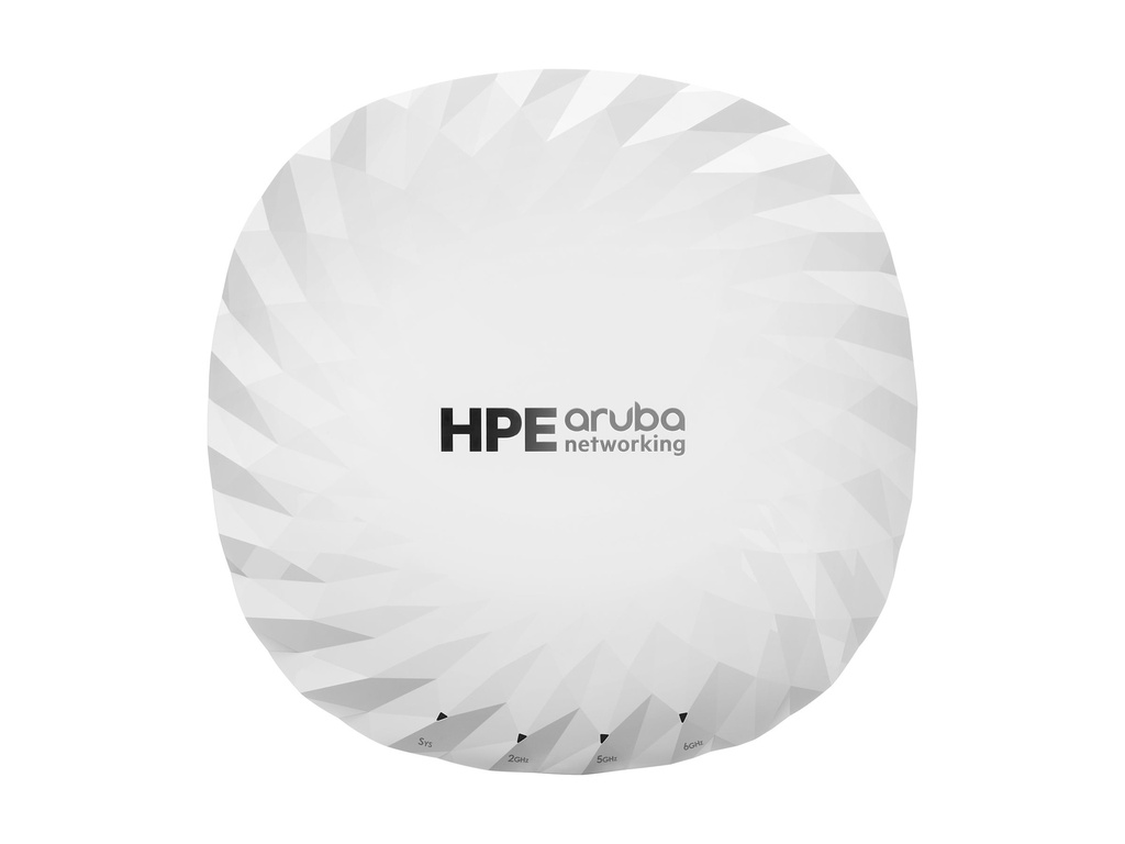 HPE Aruba AP-735 (RW) - Campus - Accesspoint - Wi-Fi 7, Bluetooth 6.0 LE - Wi-Fi 6 - ZigBee, Bluetooth, Wi-Fi 7 - 2.4 GHz, 5 GHz, 6 GHz - BTO (Packung mit 5)