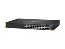 HPE Aruba 6200F 24G Class4 PoE 4SFP+ 370W Switch - Switch - max. Stapelentfernung 10 km - L3 - managed - 24 x 10/100/1000 (PoE+)