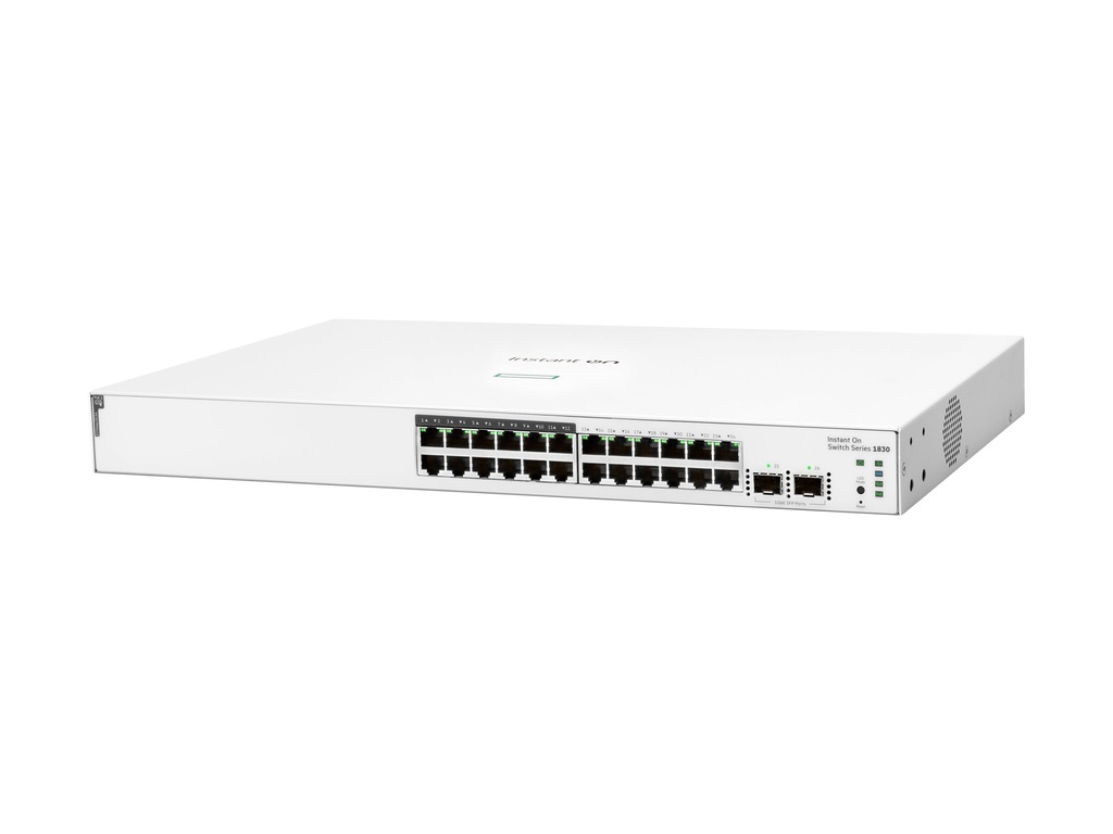 HPE Networking Networking Instant On Switch 24p Gigabit CL4 PoE 2p SFP 195W 1830 - Power over Ethernet (PoE)