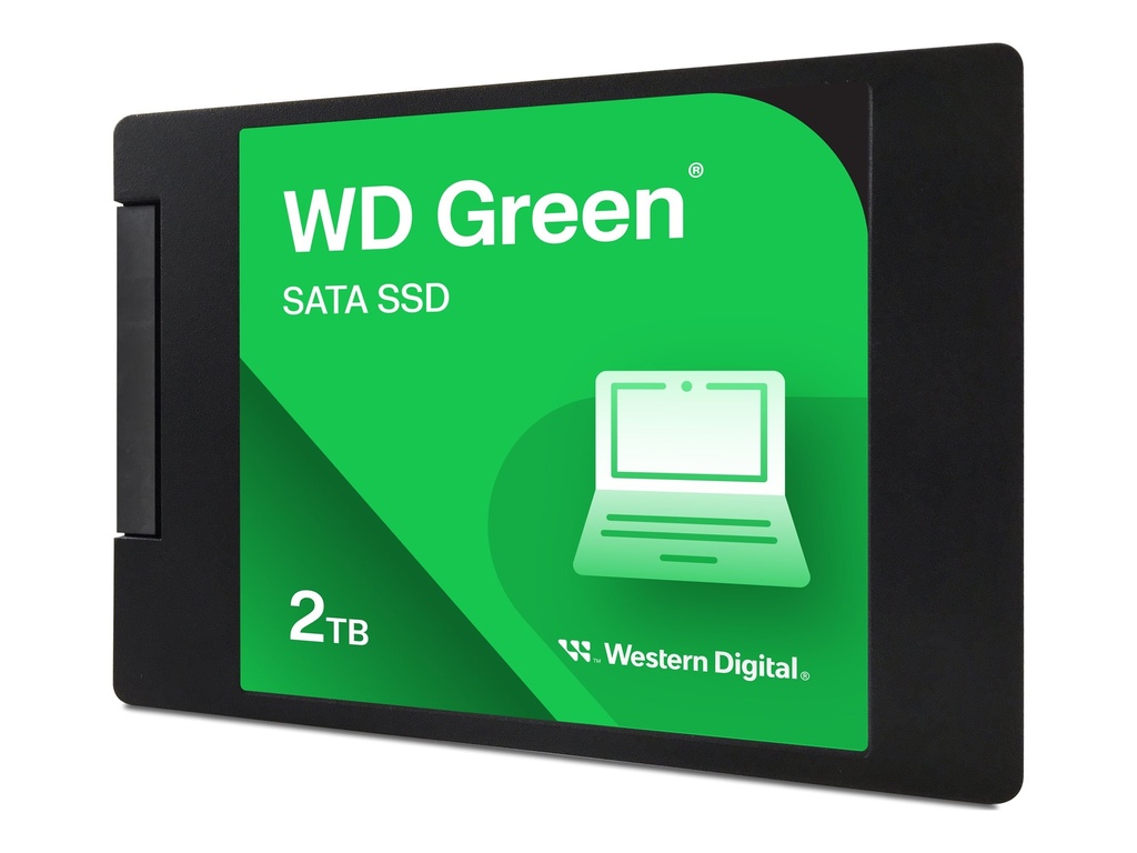 WD Green SSD WDS200T2G0A - SSD - 2 TB - intern - 2.5" (6.4 cm)