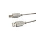 Synergy 21 S215189 - 1,8 m - USB A - USB B - USB 2.0 - Männlich/Männlich - Grau