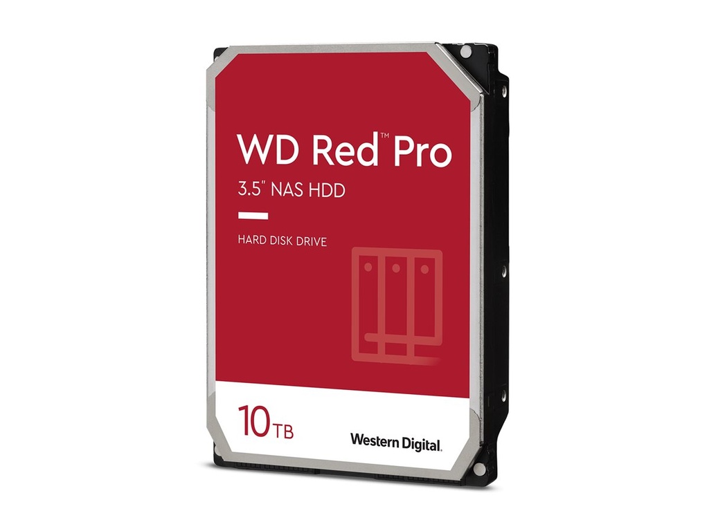 WD Red Pro WD103KFBX - Festplatte - Enterprise - 10 TB - intern - 3.5" (8.9 cm)