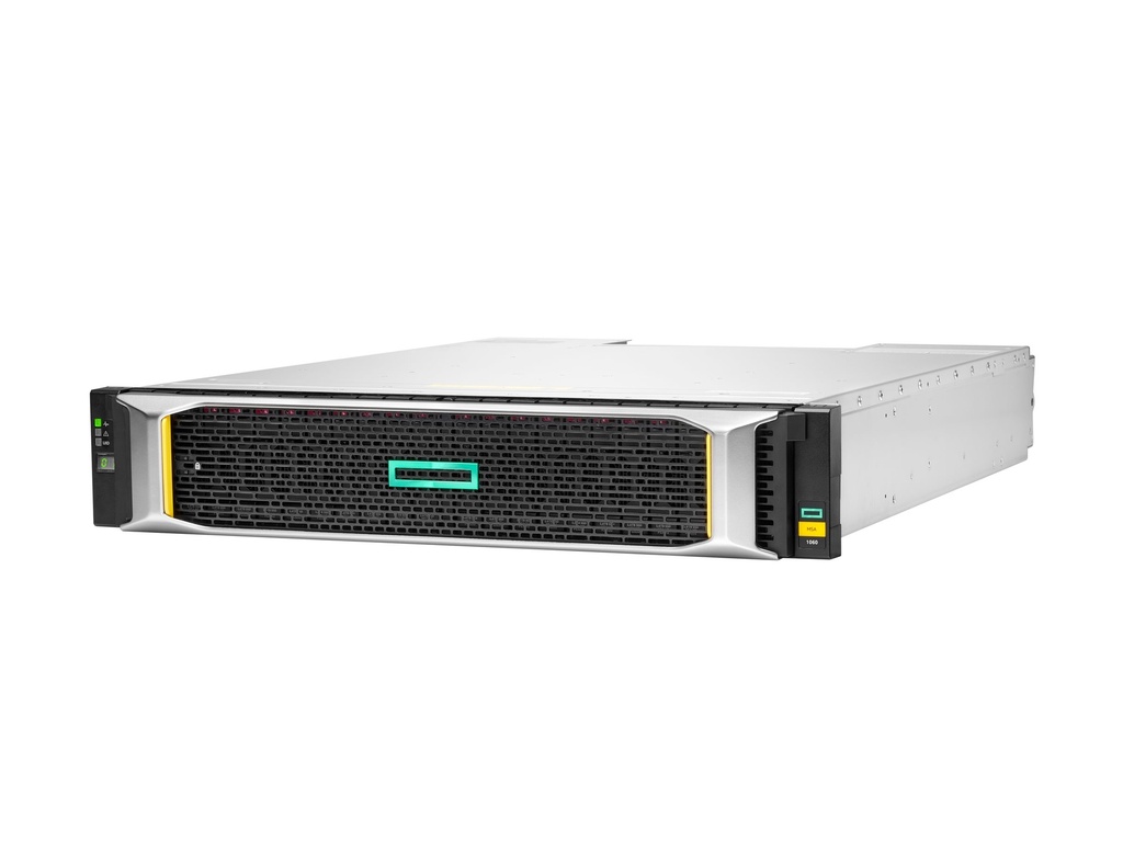 HPE Modular Smart Array 1060 16Gb Fibre Channel SFF Storage - 6th Generation - Festplatten-Array - 0 TB - 24 Schächte (SAS-3)