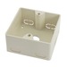 [S216328] Synergy 21 Keystone Modulträger Aufputzgehäuse 80x80 Reinweiss