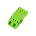 [S215509] Synergy 21 LWL Kupplung LC-Buchse/LC-Buchse 50 62.5/125u Multimode duplex PVC lime Green - Multimode-Faser - Duplex