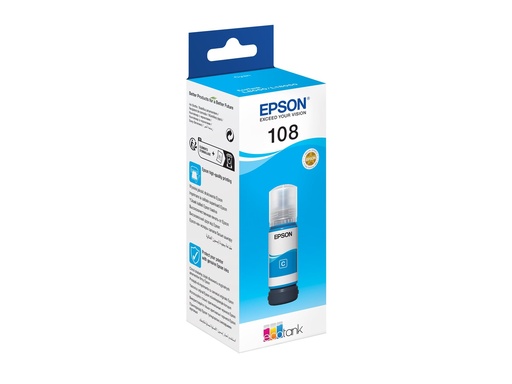 [C13T09C24A] Epson EcoTank 108 - 70 ml - Cyan - original