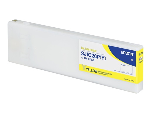 [C33S020621] Epson SJIC26P(Y) - 294.3 ml - Gelb - original
