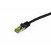[S217783] Synergy 21 Patchkabel RJ45 CAT6A 500Mhz schwarz S-STP S/FTP TPE/LSZH Indoor/outdoor - Kabel - Netzwerk