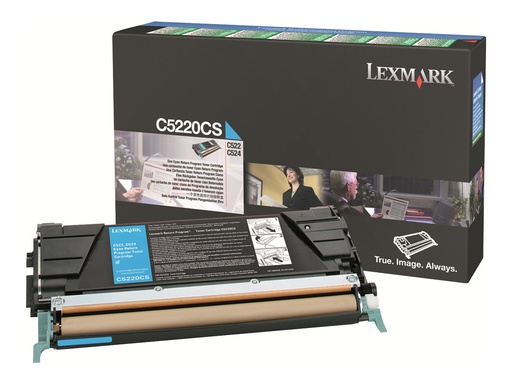 [C5220CS] Lexmark Cyan - original - Tonerpatrone LCCP
