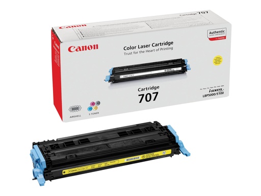 [9421A004] Canon 707Y - Gelb - original - Tonerpatrone