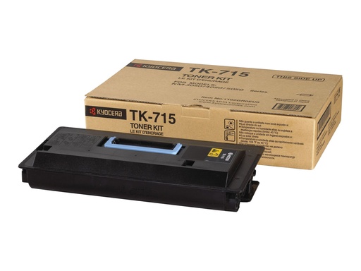 [1T02GR0EU0] Kyocera TK 715 - Schwarz - original - Tonersatz