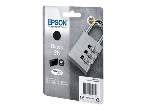 [C13T35814020] Epson 35 - 16.1 ml - Schwarz - original - Blister