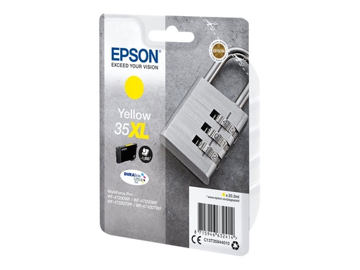 [C13T35944020] Epson 35XL - 20.3 ml - XL - Gelb - original