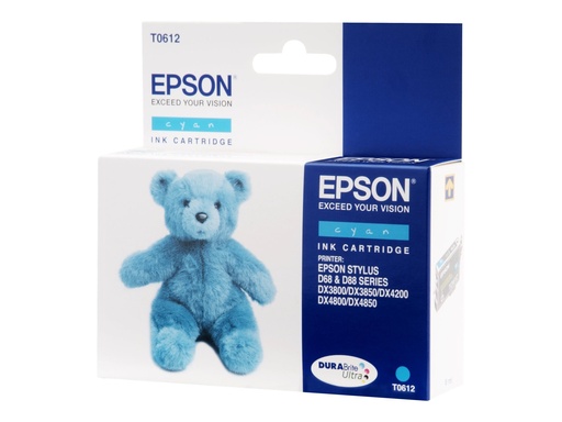 [C13T06124010] Epson T0612 - Druckerpatrone - 1 x pigmentiertes Zyan