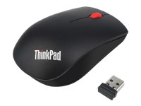 [4X30M56888] Lenovo ThinkPad Essential Wireless Mouse - Maus - Laser - 5 Tasten - kabellos - 2.4 GHz - kabelloser Empfänger (USB)