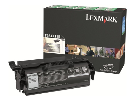 [T654X11E] Lexmark Besonders hohe Ergiebigkeit - Schwarz